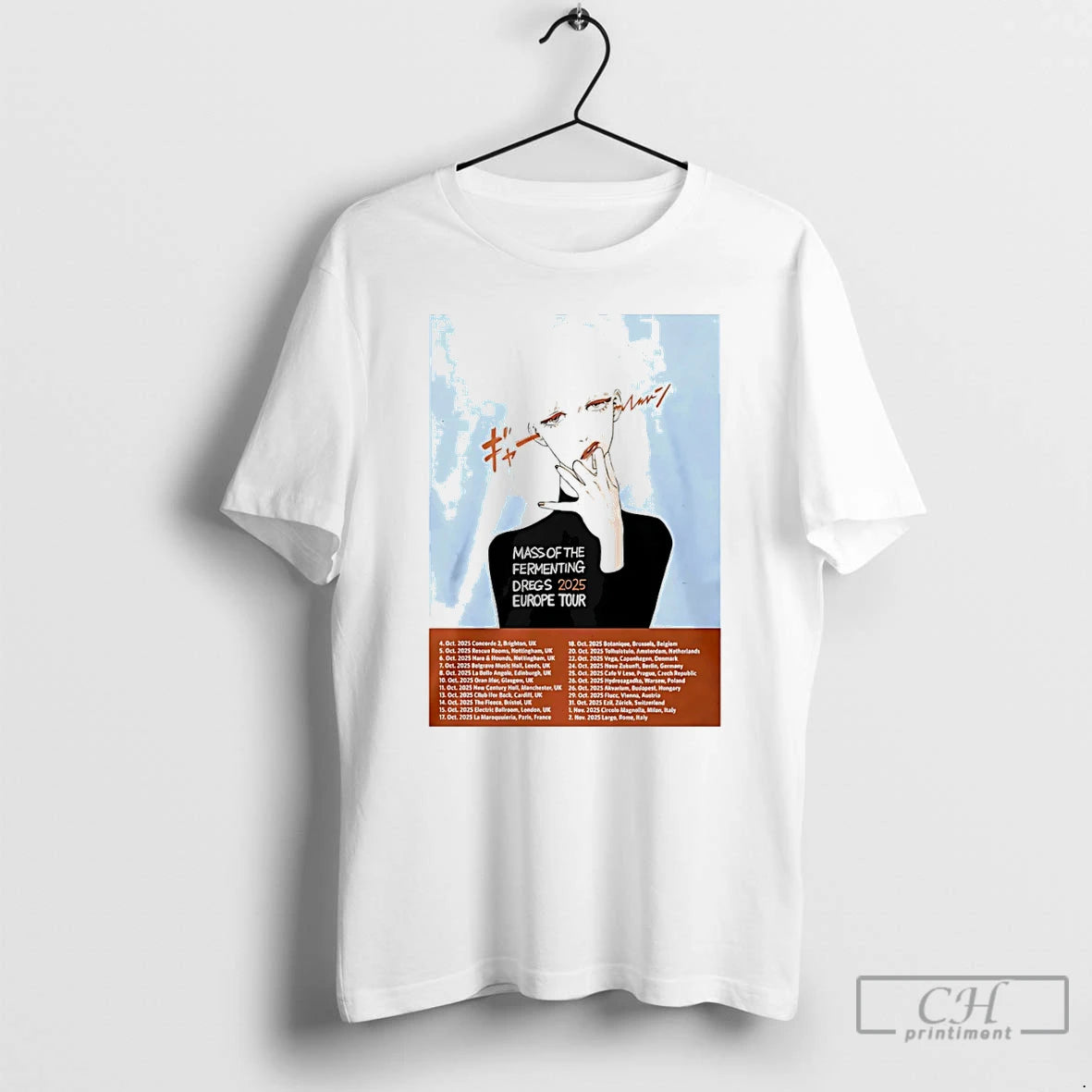 Classic Mass Of The Fermenting Dregs 2025 Europe Tour T-Shirts, Hoodie, Sweatshirt | PopFlextees.com