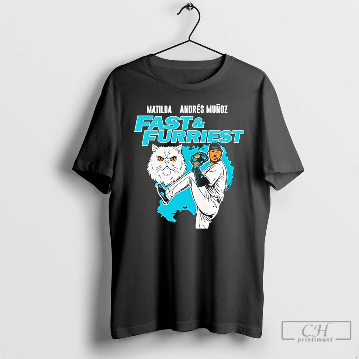 Classic Matilda Andres Munoz Fast And Furriest Mariners T-Shirts, Hoodie, Sweatshirt | PopFlextees.com