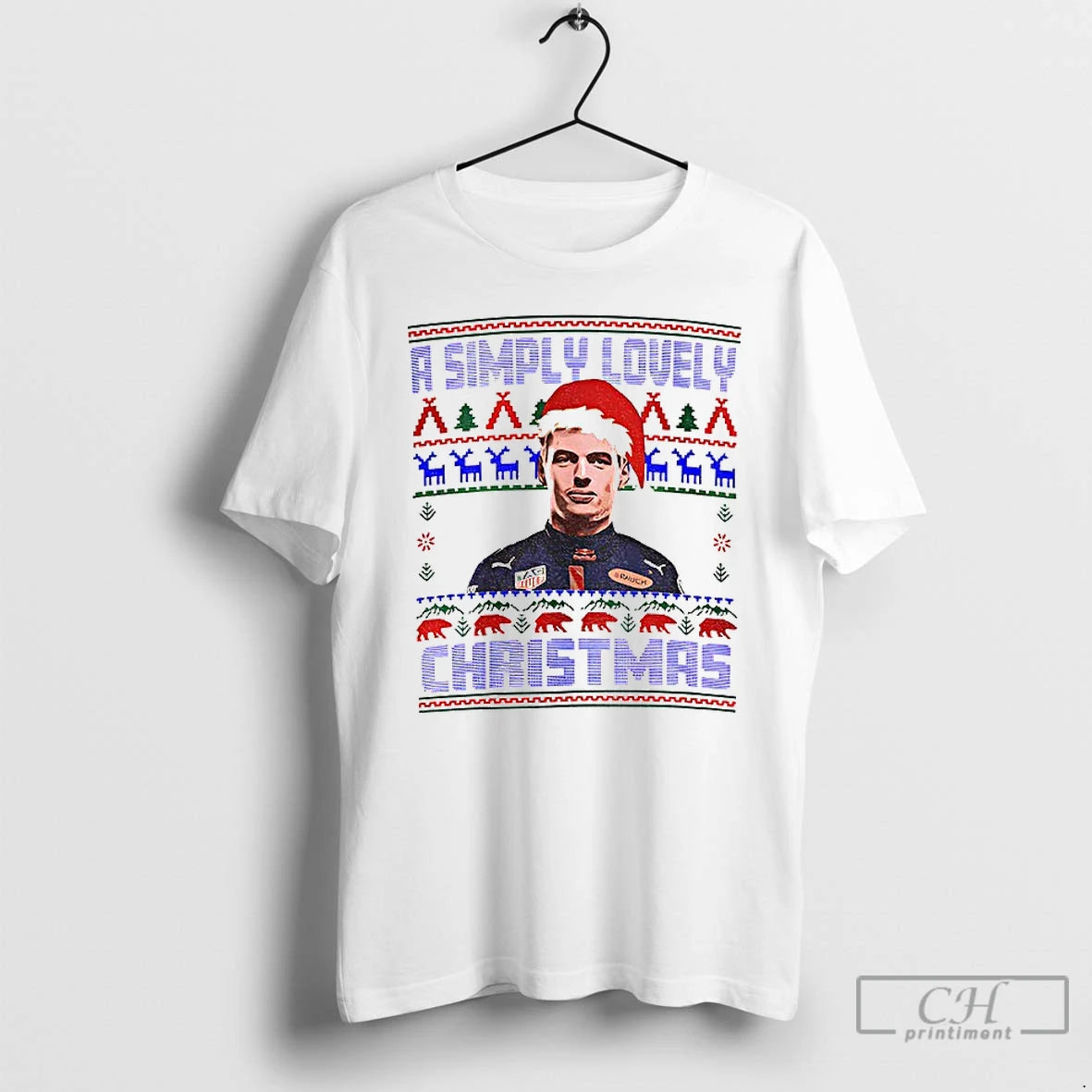 Classic Max Verstappen A Simply Lovely Max Christmas T-Shirts, Hoodie, Sweatshirt | PopFlextees.com