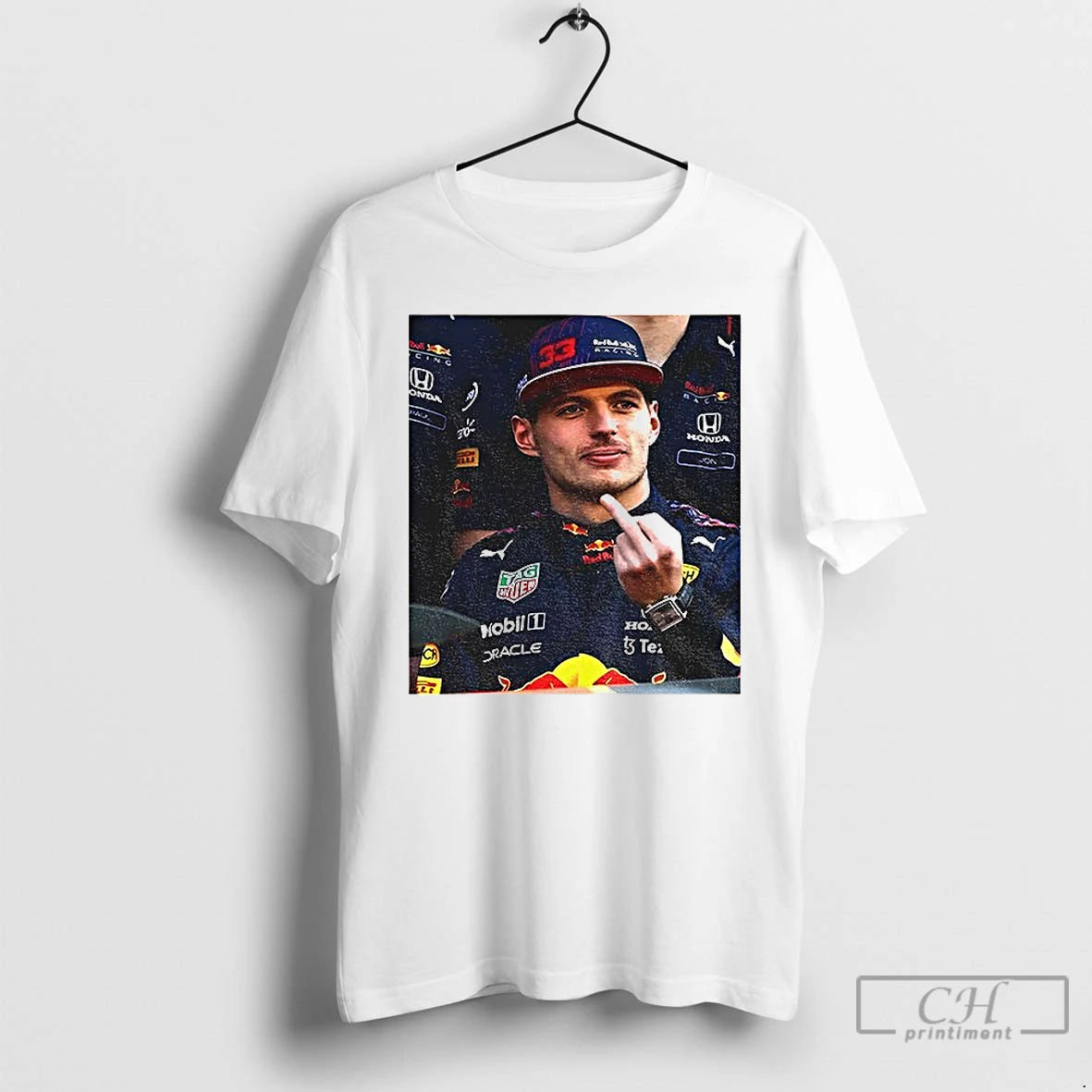 Classic Max Verstappen Middle Finger Meme Formula 1 Racing Fans T-Shirts, Hoodie, Sweatshirt | PopFlextees.com