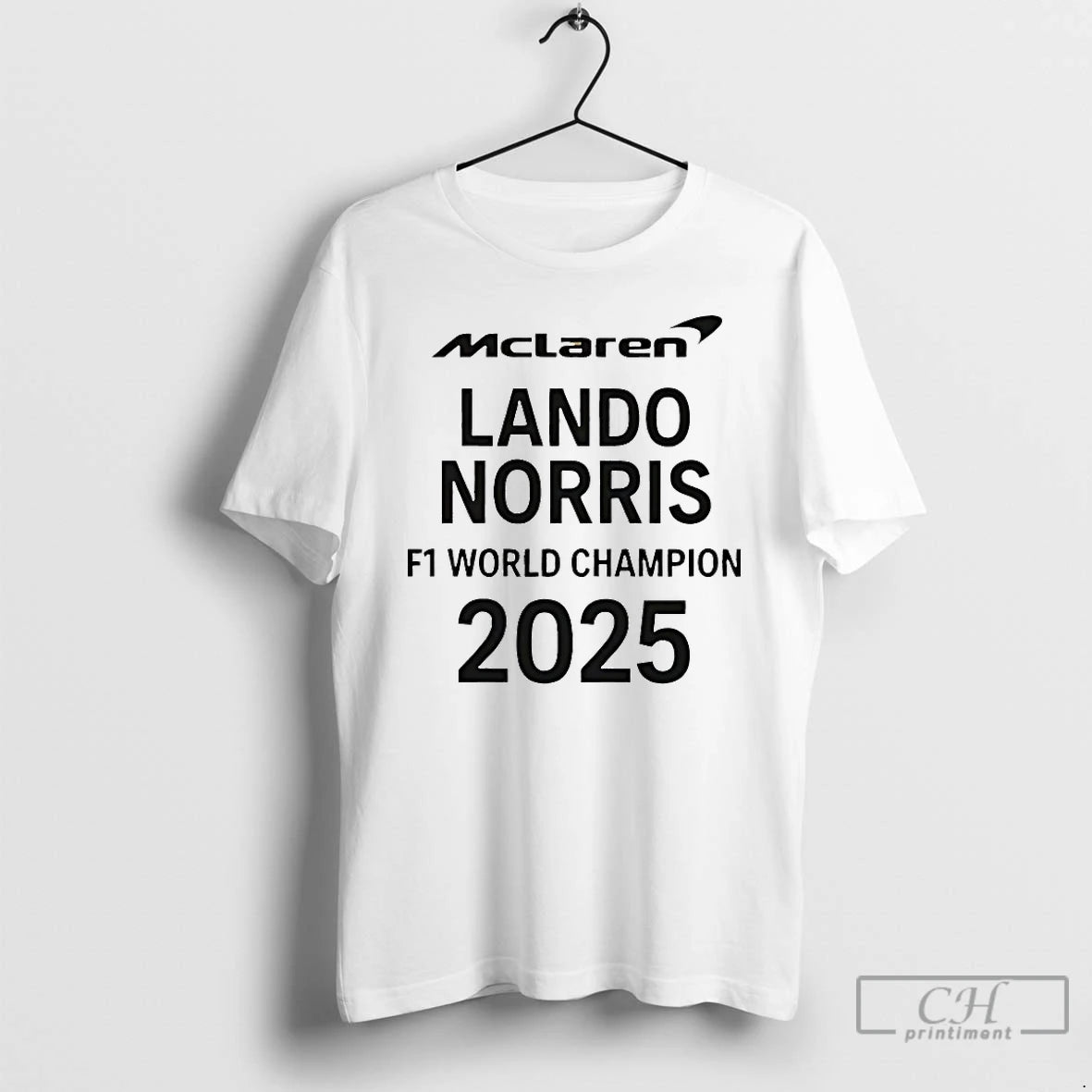 Classic Mclaren Lando Norris F1 World Champion 2025 T-Shirts, Hoodie, Sweatshirt | PopFlextees.com
