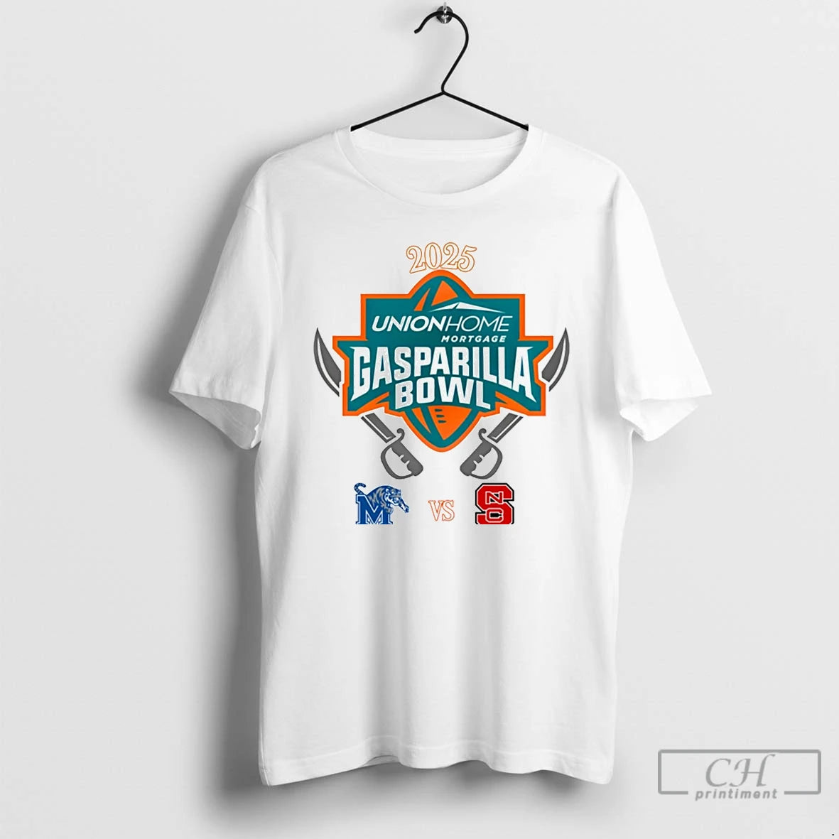 Classic Memphis Tigers Vs Nc State Wolfpack 2025 Gasparilla Bowl T-Shirts, Hoodie, Sweatshirt | PopFlextees.com