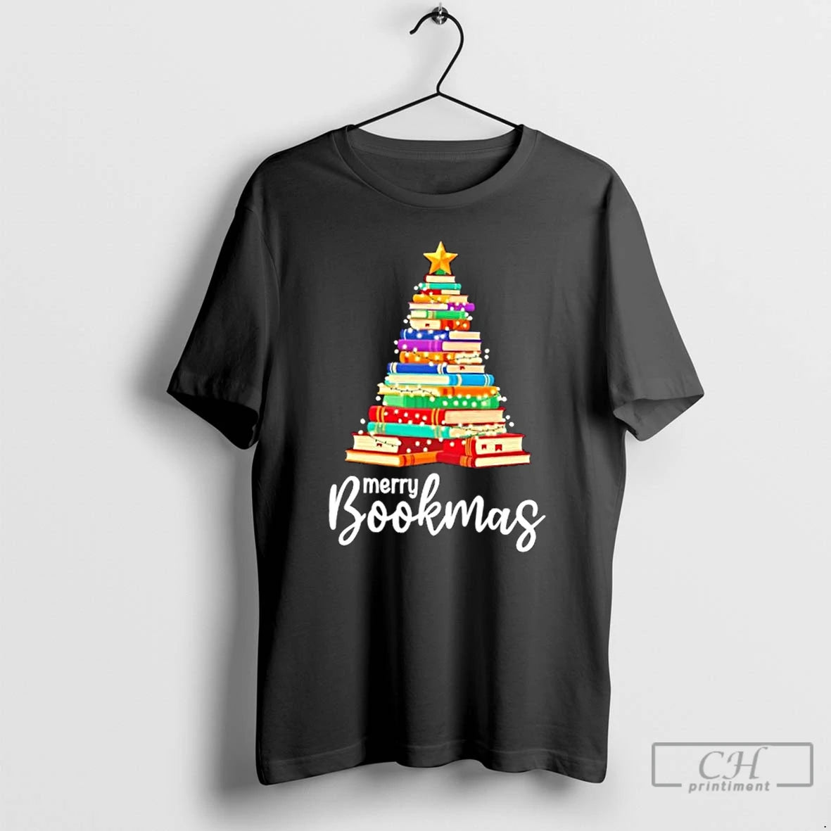 Classic Merry Bookmas Christmas T-Shirts, Hoodie, Sweatshirt | PopFlextees.com