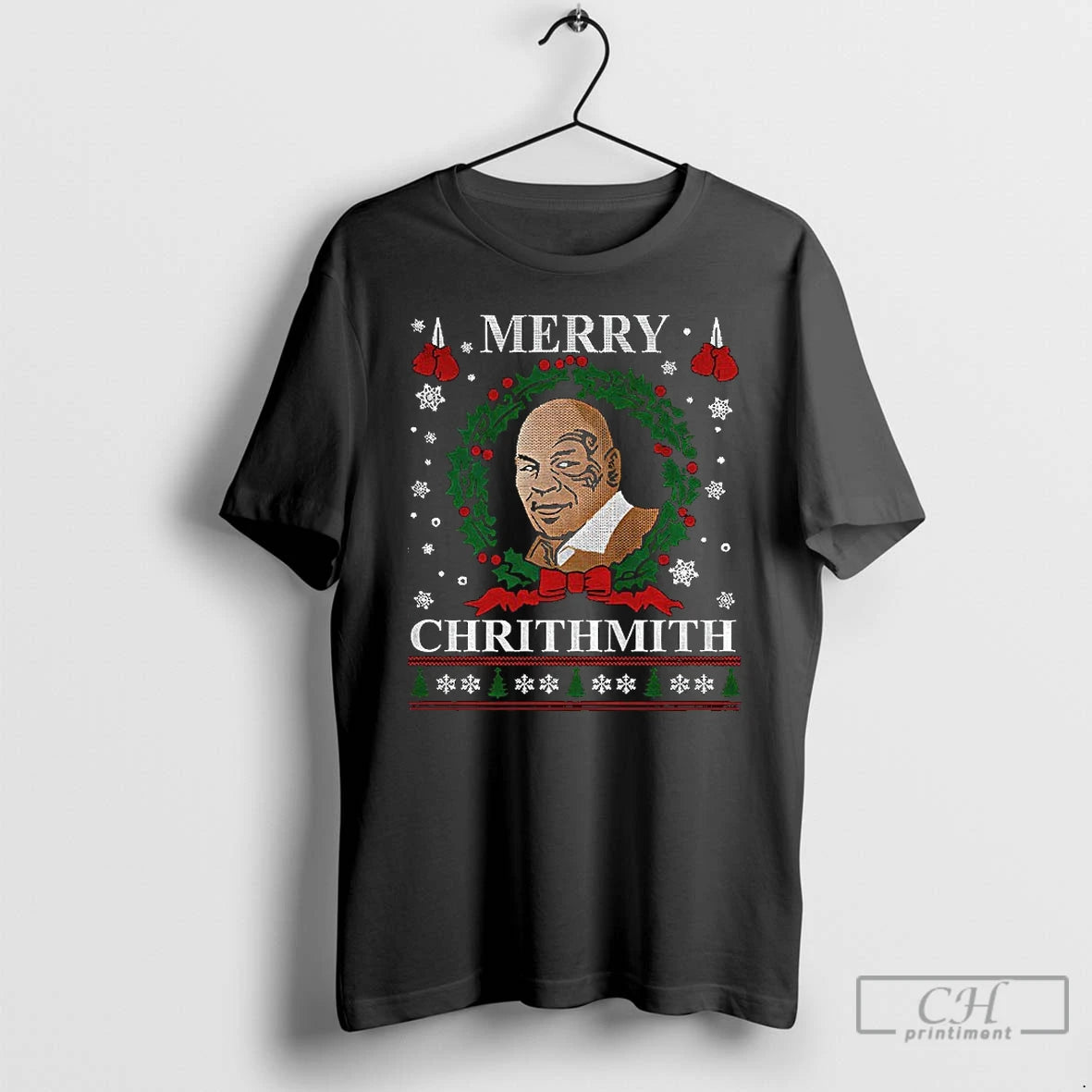Classic Merry Chrithmith Funny Boxing Meme 2025 T-Shirts, Hoodie, Sweatshirt | PopFlextees.com