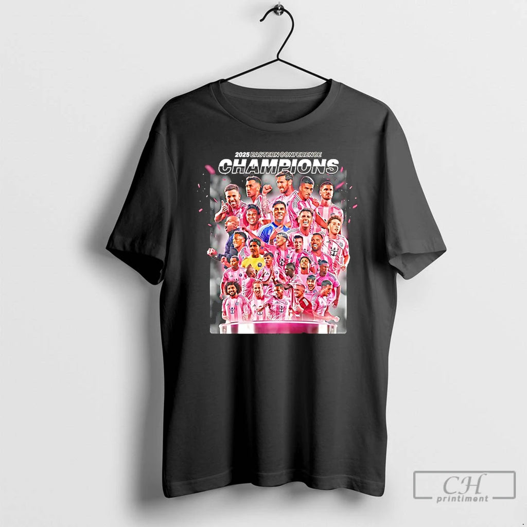Classic Miami 2025 Eastern Conference Champions All Team T-Shirts, Hoodie, Sweatshirt | PopFlextees.com