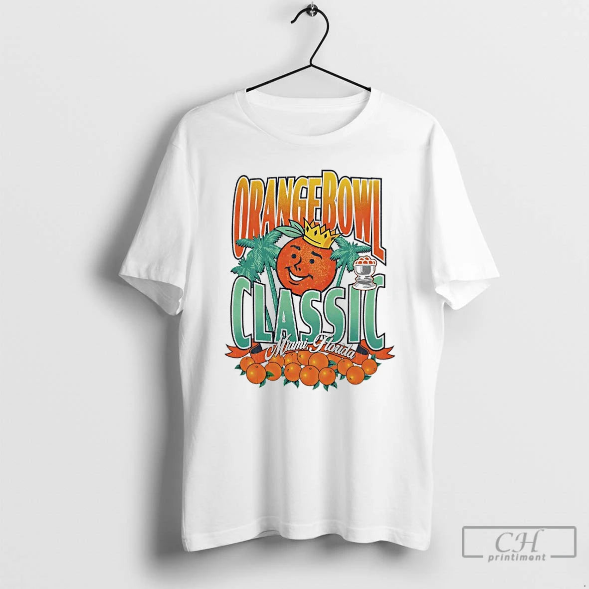 Classic Miami Floria Orange Bowl Graphic Retro T-Shirts, Hoodie, Sweatshirt | PopFlextees.com