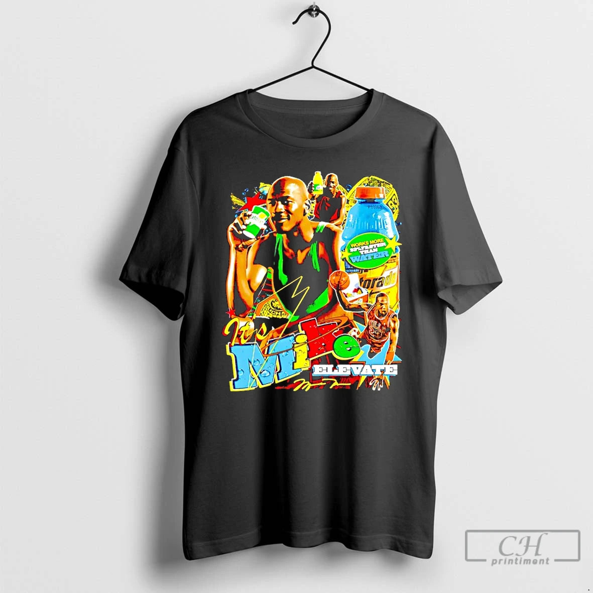 Classic Michael Thirst Like Mike Elevate Graphic T-Shirts, Hoodie, Sweatshirt | PopFlextees.com