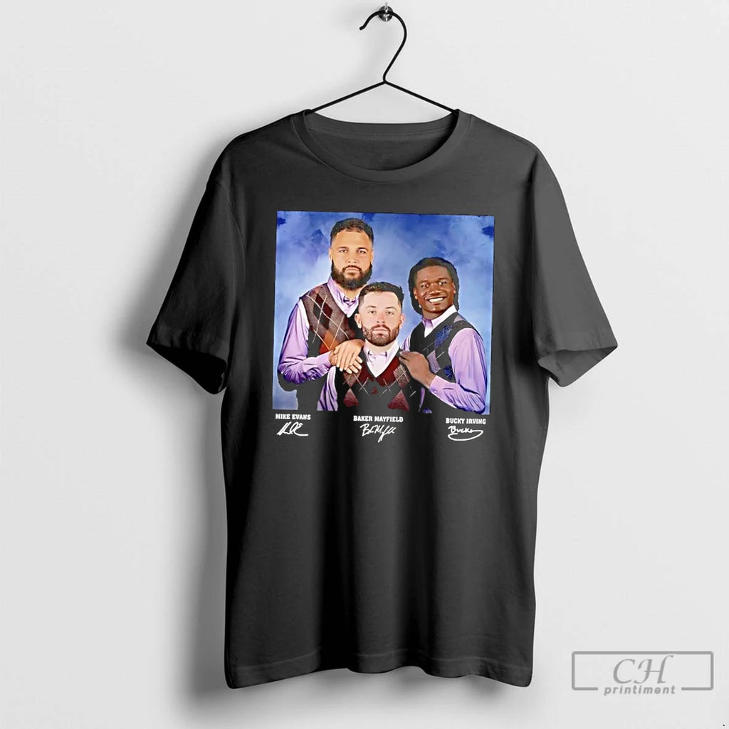 Classic Mike Evans Baker Mayfield Bucky Irving Football Tampa Bay Step Brothers T Shirts Sweater Hoodie, Sweatshirt
