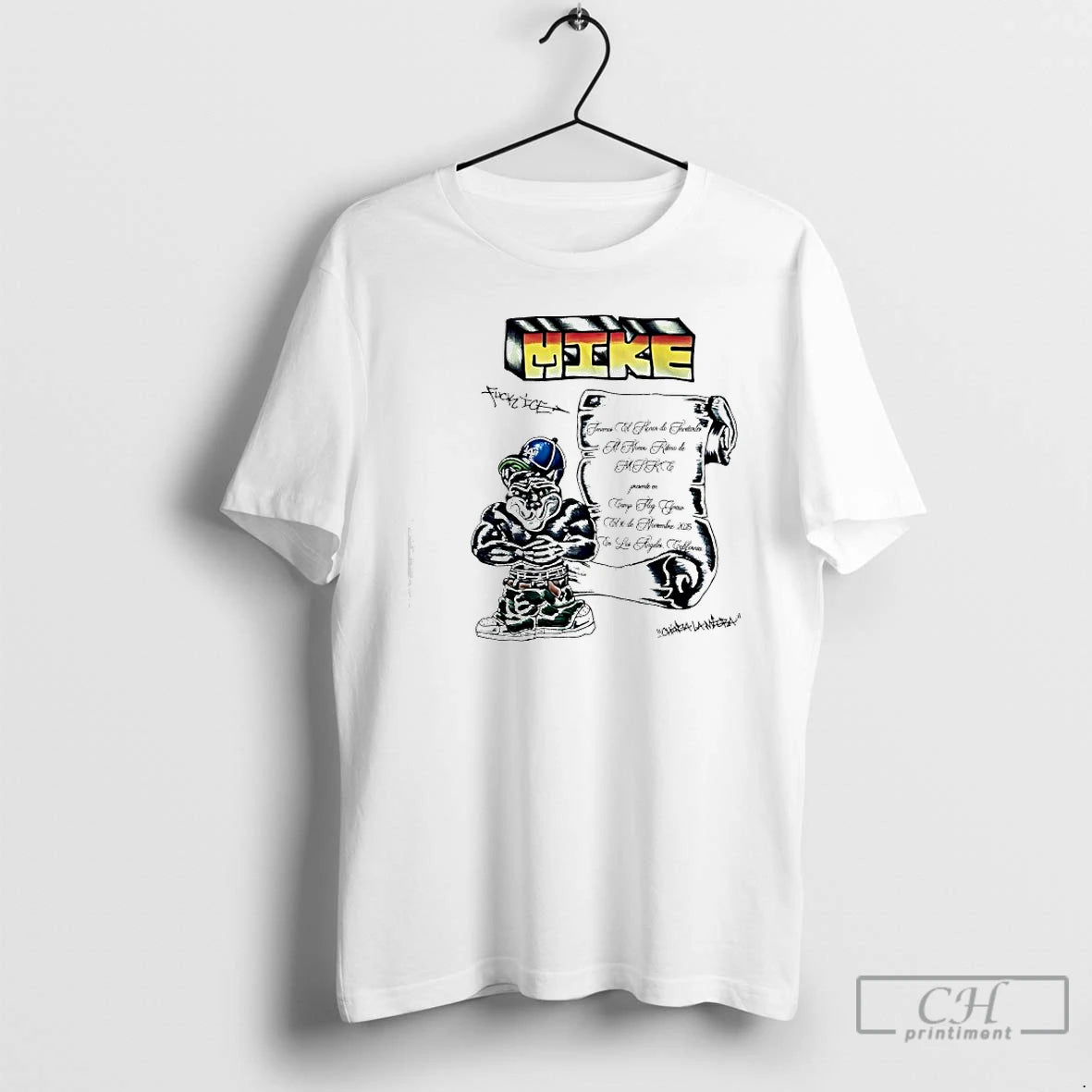 Classic Mike Fuck Ice La Doggers Mascot T-Shirts, Hoodie, Sweatshirt | PopFlextees.com