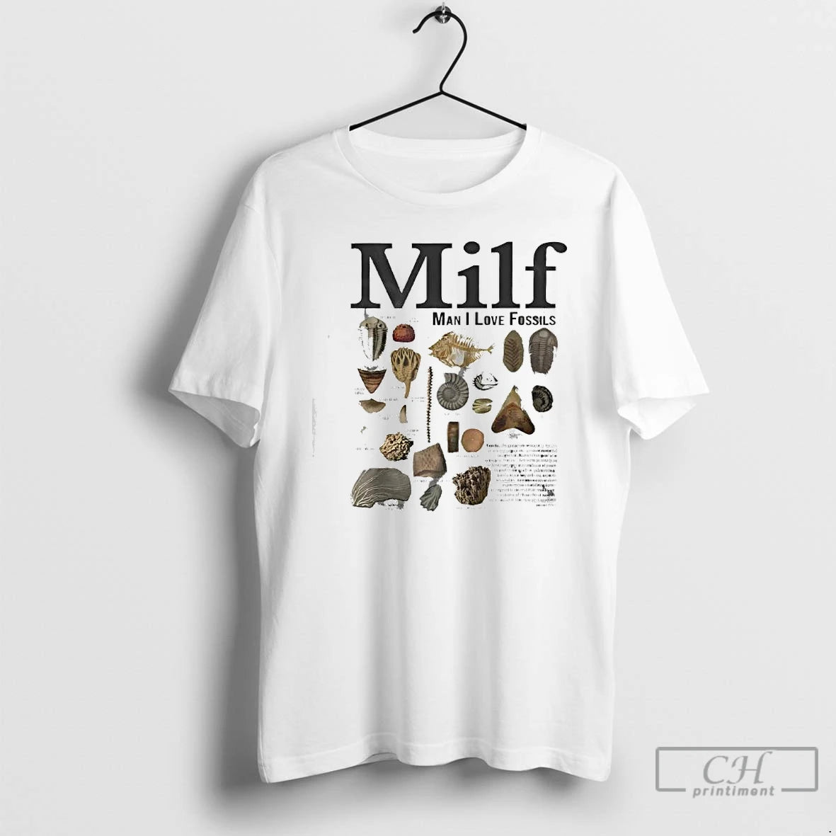 Classic Milf Man I Love Fossils Retro T-Shirts, Hoodie, Sweatshirt | PopFlextees.com