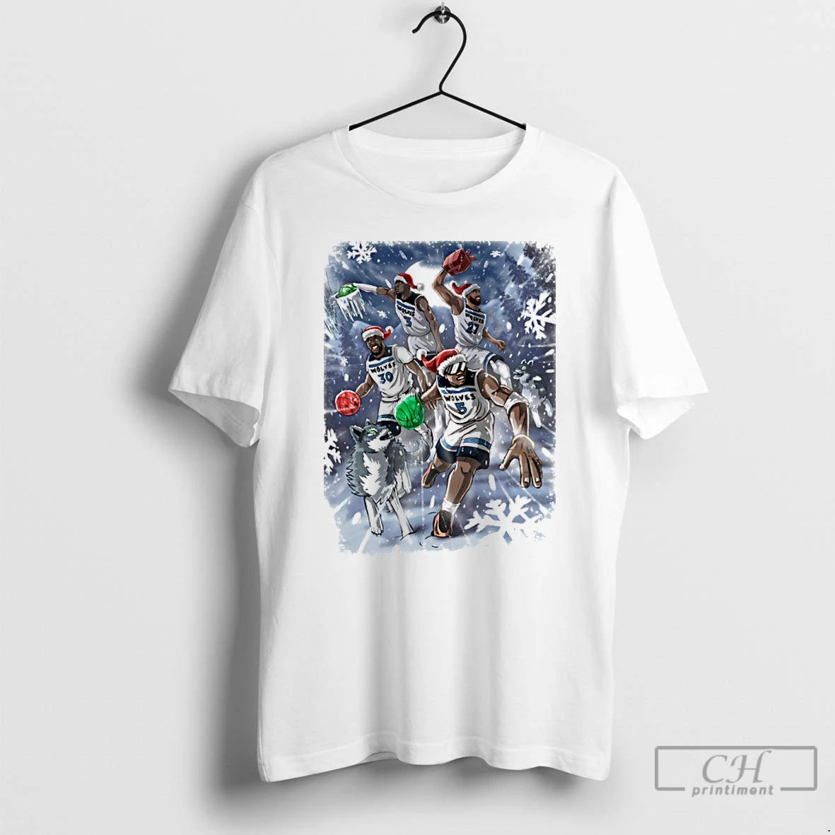 Classic Minnesota Timberwolves Merry Christmas And Happy Gameday 2026 T-Shirts, Hoodie, Sweatshirt | PopFlextees.com
