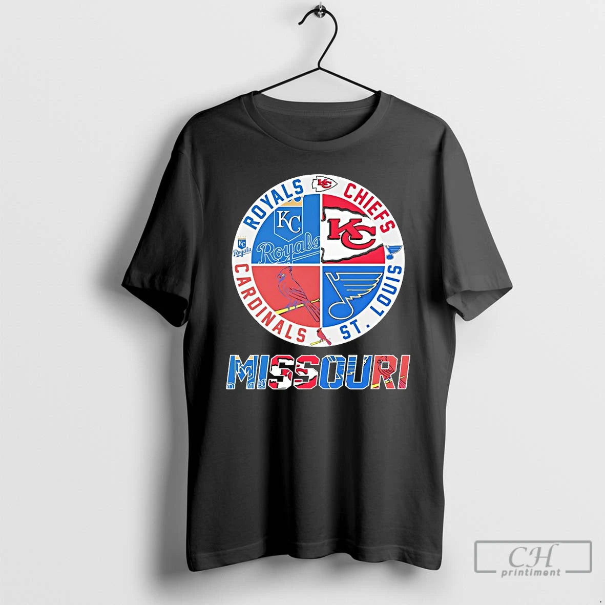 Classic Missouri Kansas City Chiefs Kansas City Royals And St Louis Cardinals St Louis Blues T-Shirts, Hoodie, Sweatshirt