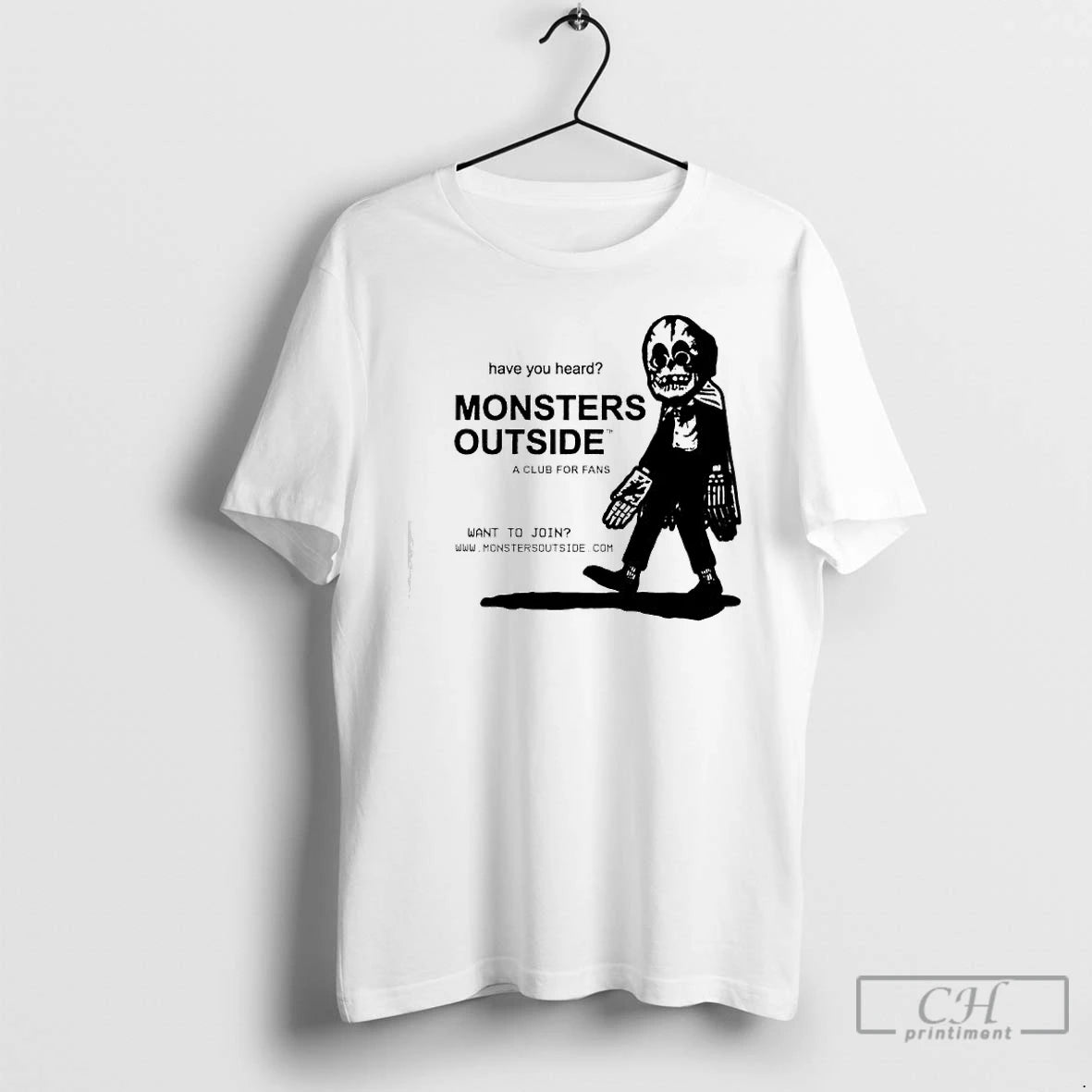 Classic Monsters Outside A Club For Fans Want To Join T-Shirts, Hoodie, Sweatshirt | PopFlextees.com