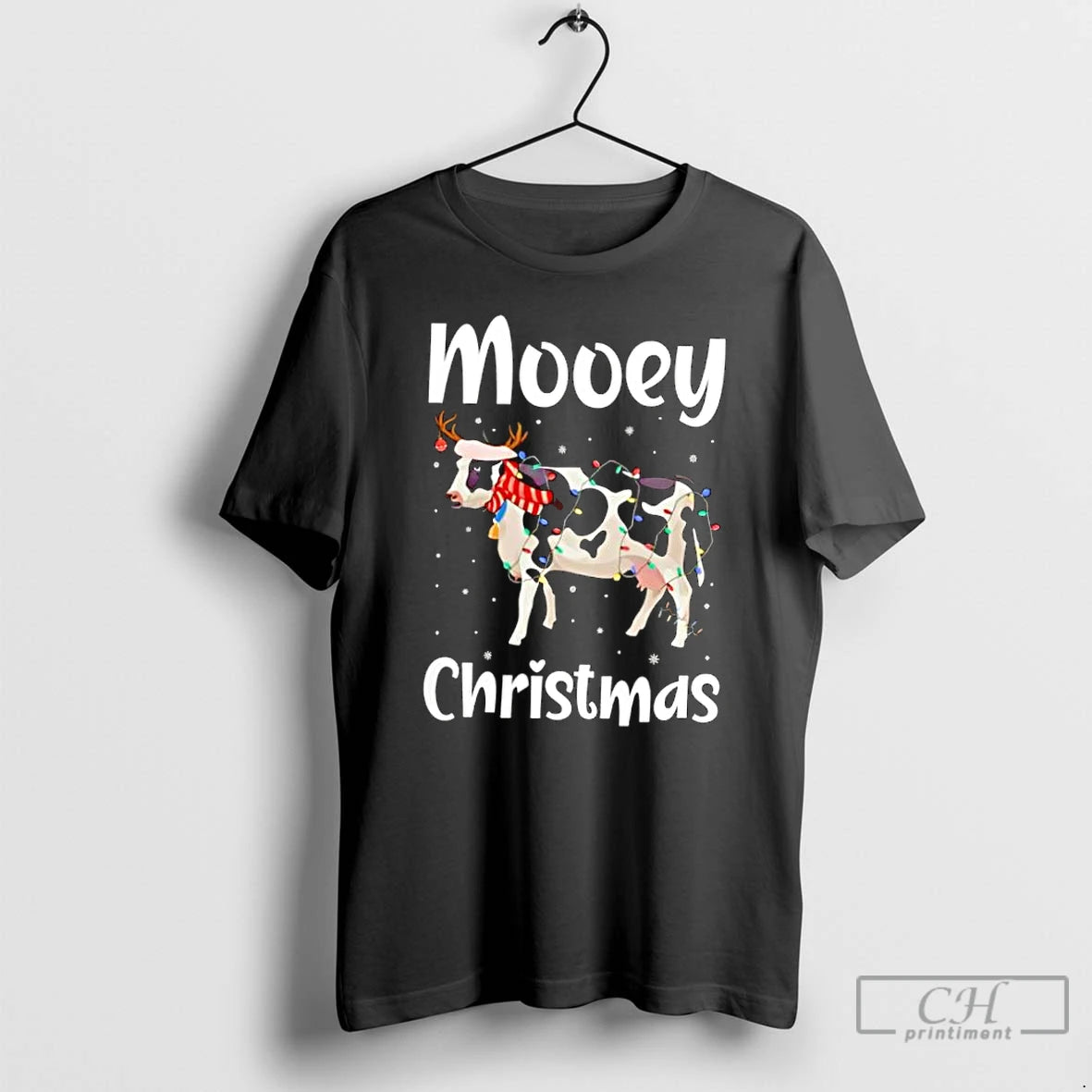 Classic Mooey Christmas Cow T-Shirts, Hoodie, Sweatshirt | PopFlextees.com