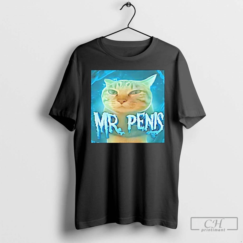 Classic Mr Penis Cat Meme Christmas T-Shirts, Hoodie, Sweatshirt | PopFlextees.com