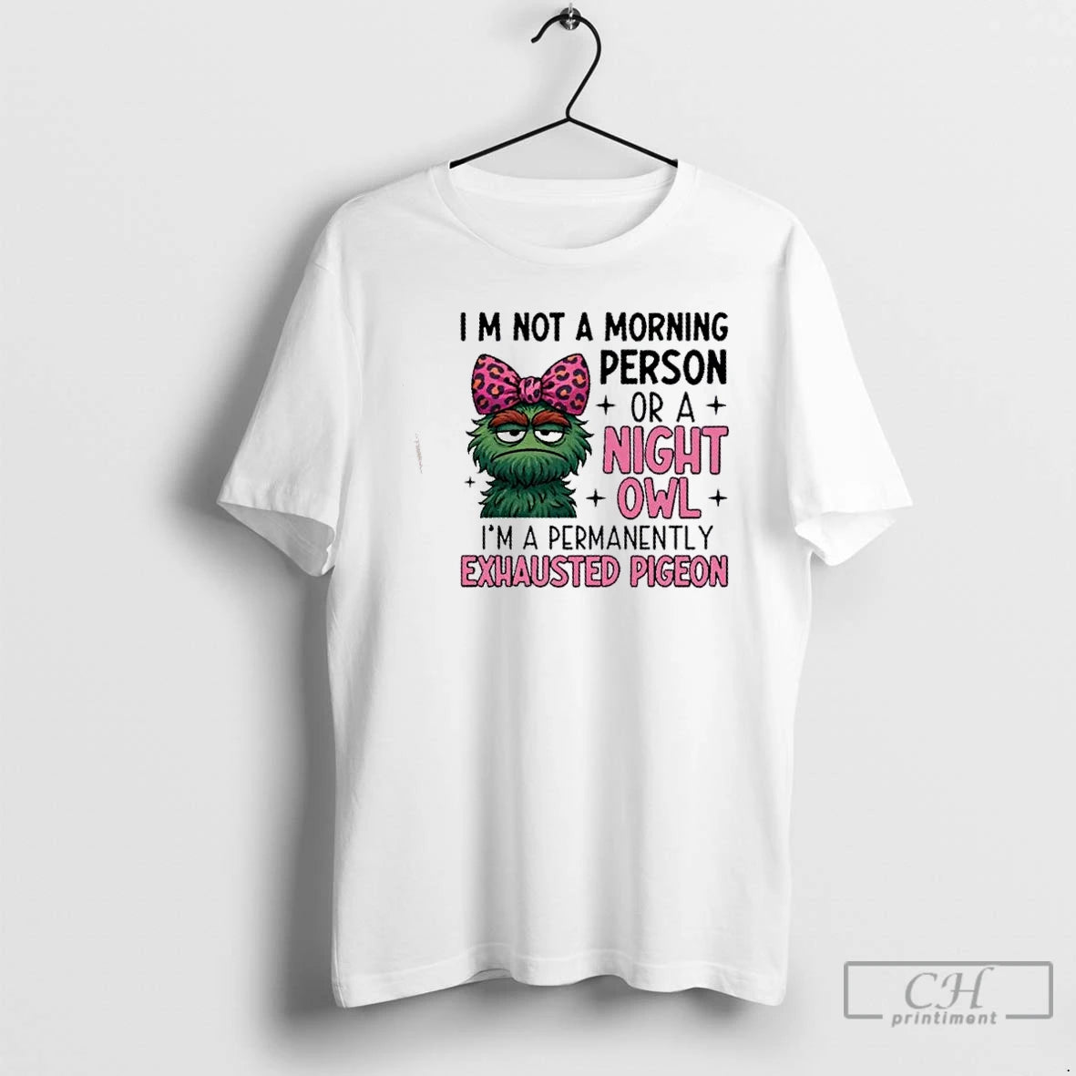 Classic Muppets Im Not Morning Person Night Owl Im Permanently Exhausted T-Shirts, Hoodie, Sweatshirt