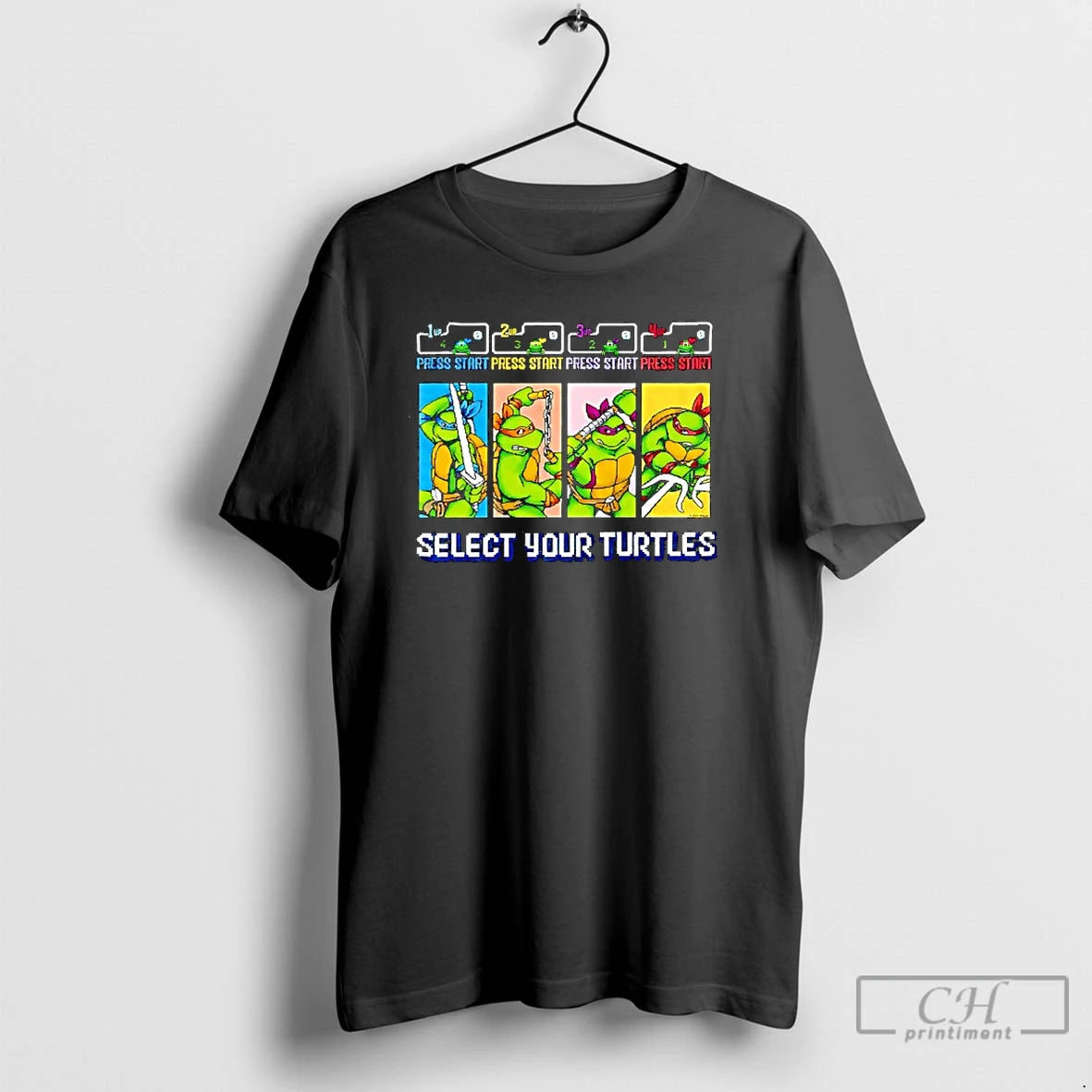 Classic Mutant Ninja Turtles Select Your Turtles Graphic T-Shirts, Hoodie, Sweatshirt | PopFlextees.com
