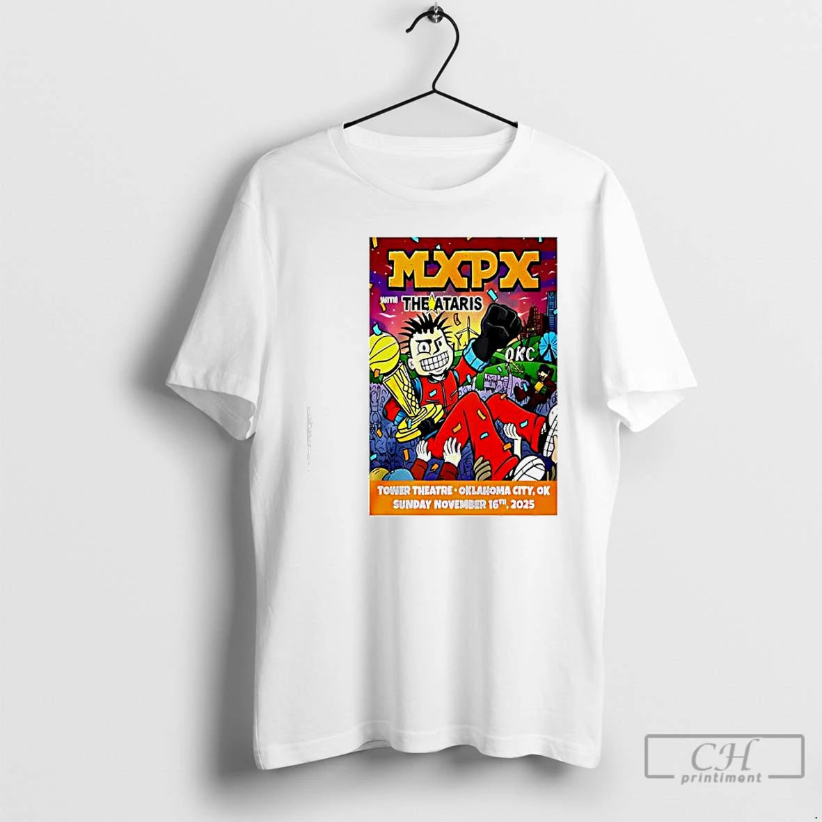 Classic Mxpx Oklahoma City Ok November 16th 2025 T-Shirts, Hoodie, Sweatshirt | PopFlextees.com