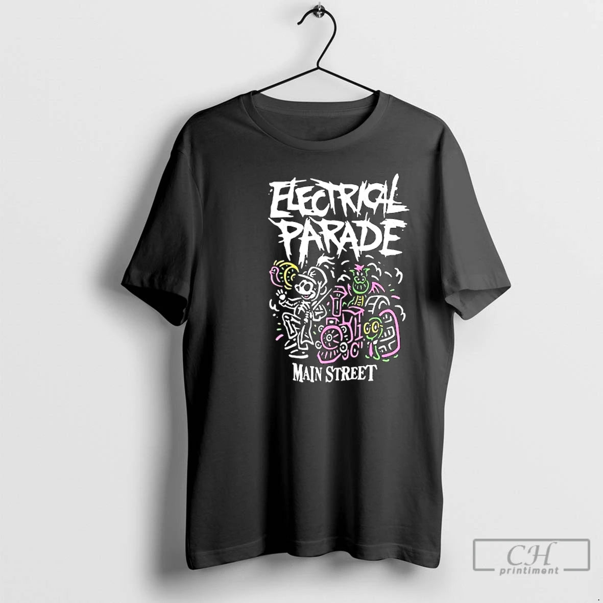 Classic My Chemical Romance Electrical Parade Circle Black T-Shirts, Hoodie, Sweatshirt | PopFlextees.com
