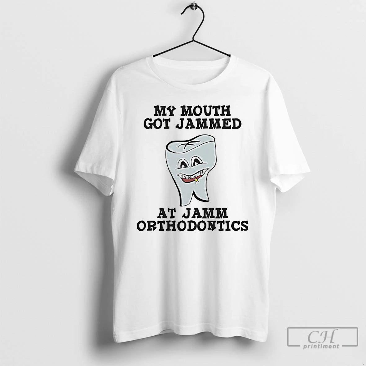 Classic My Mouth Got Jammed At Jamm Orthodontics T-Shirts, Hoodie, Sweatshirt | PopFlextees.com