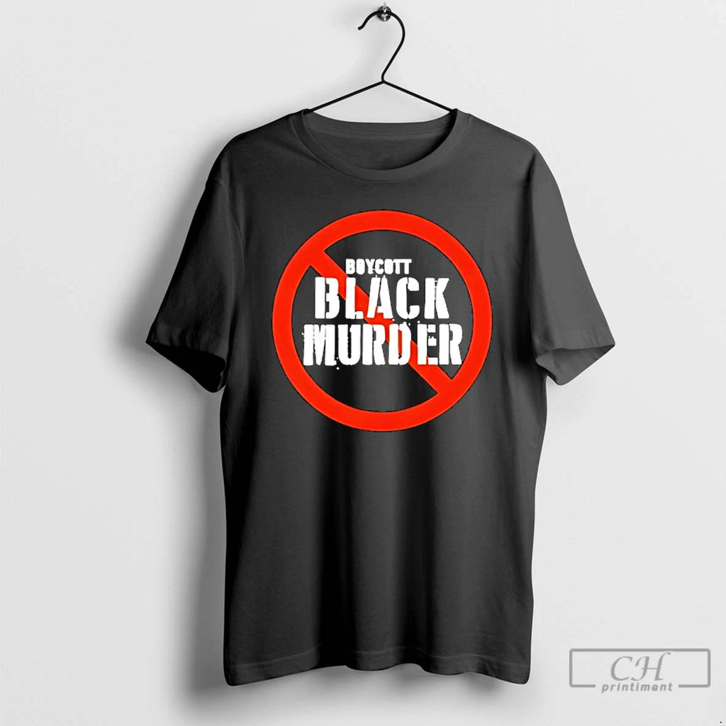 Classic Mysonne Linen Boycott Black Murder T-Shirts, Hoodie, Sweatshirt | PopFlextees.com
