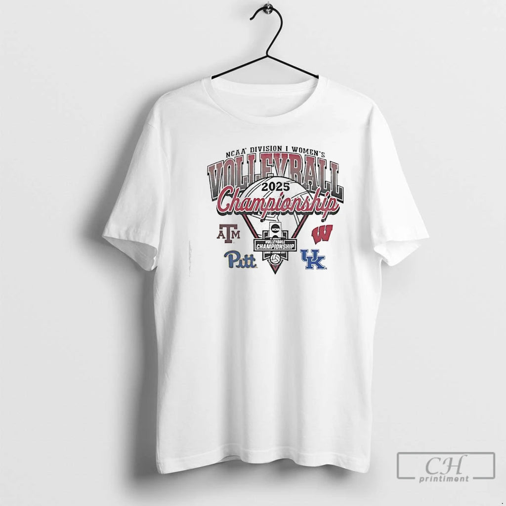 Classic Ncaa Division 1 Womens Volleyball Championship 2025 Final 4 Team T-Shirts, Hoodie, Sweatshirt | PopFlextees.com