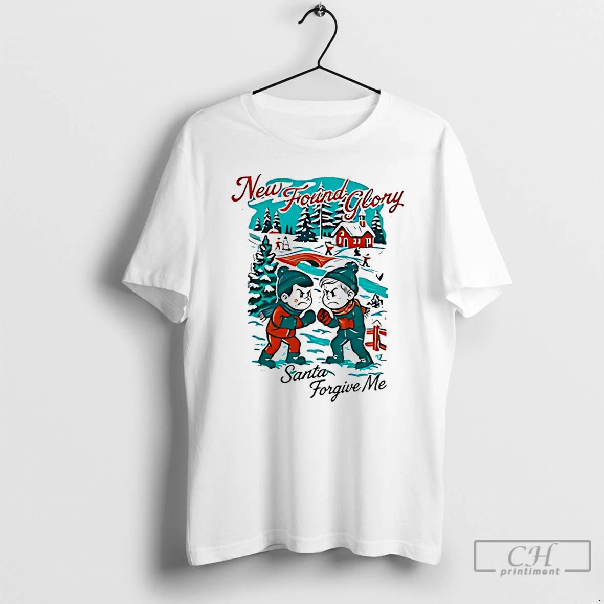 Classic Nfg Santa Forgive Me Cartoon Christmas T-Shirts, Hoodie, Sweatshirt | PopFlextees.com