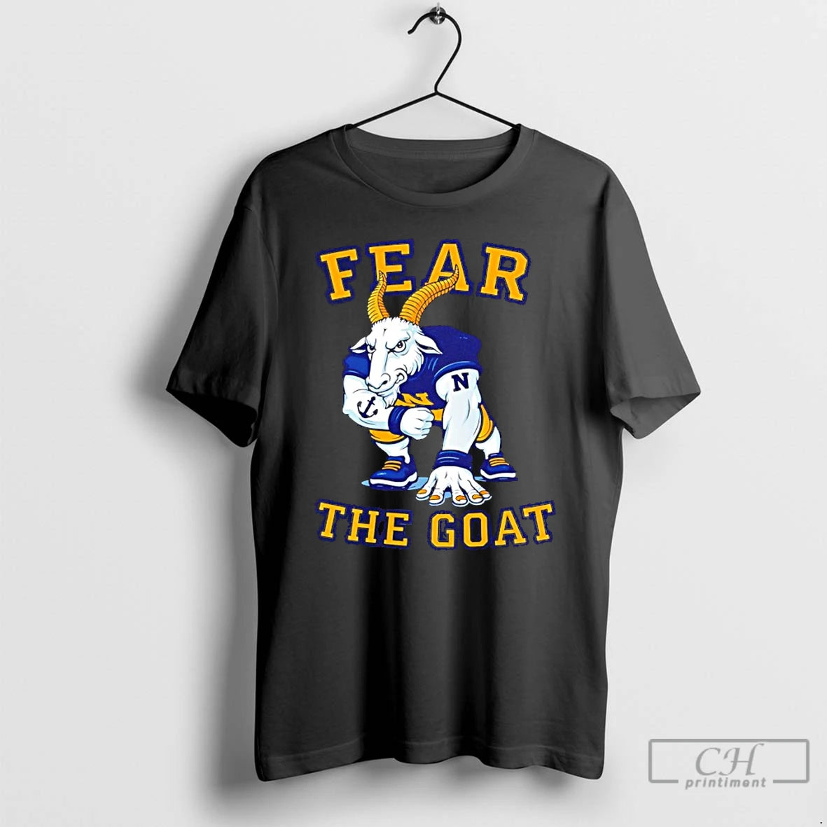 Classic Navy Midshipmen Navy Fear The Goat T-Shirts, Hoodie, Sweatshirt | PopFlextees.com