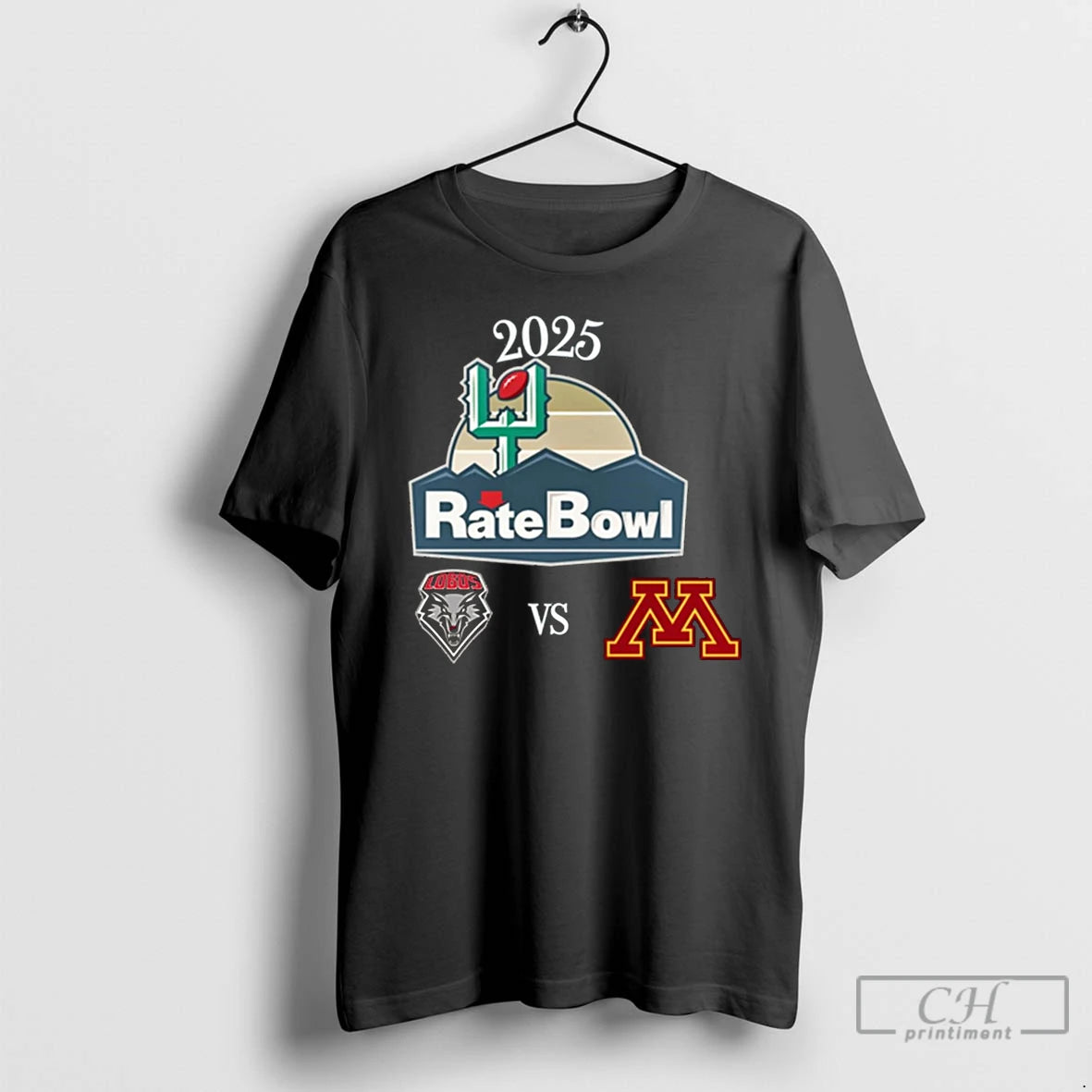 Classic New Mexico Lobos Vs Minnesota Golden Gophers 2025 Rate Bowl T-Shirts, Hoodie, Sweatshirt | PopFlextees.com