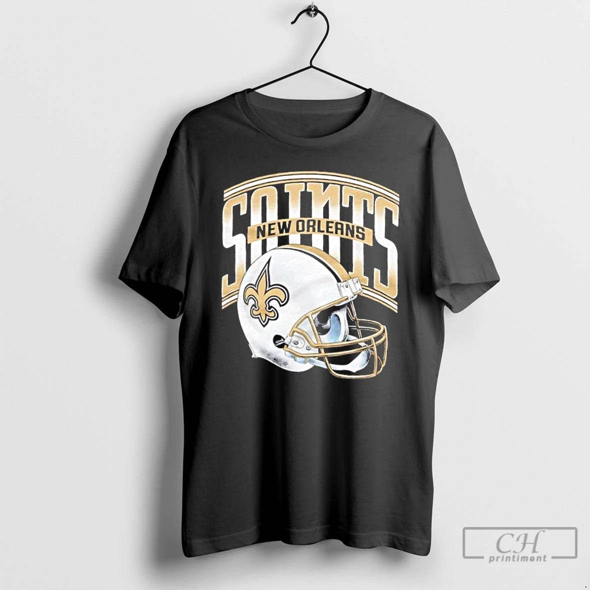 Classic New Orleans Saints Gradient Football Helmet T-Shirts, Hoodie, Sweatshirt | PopFlextees.com