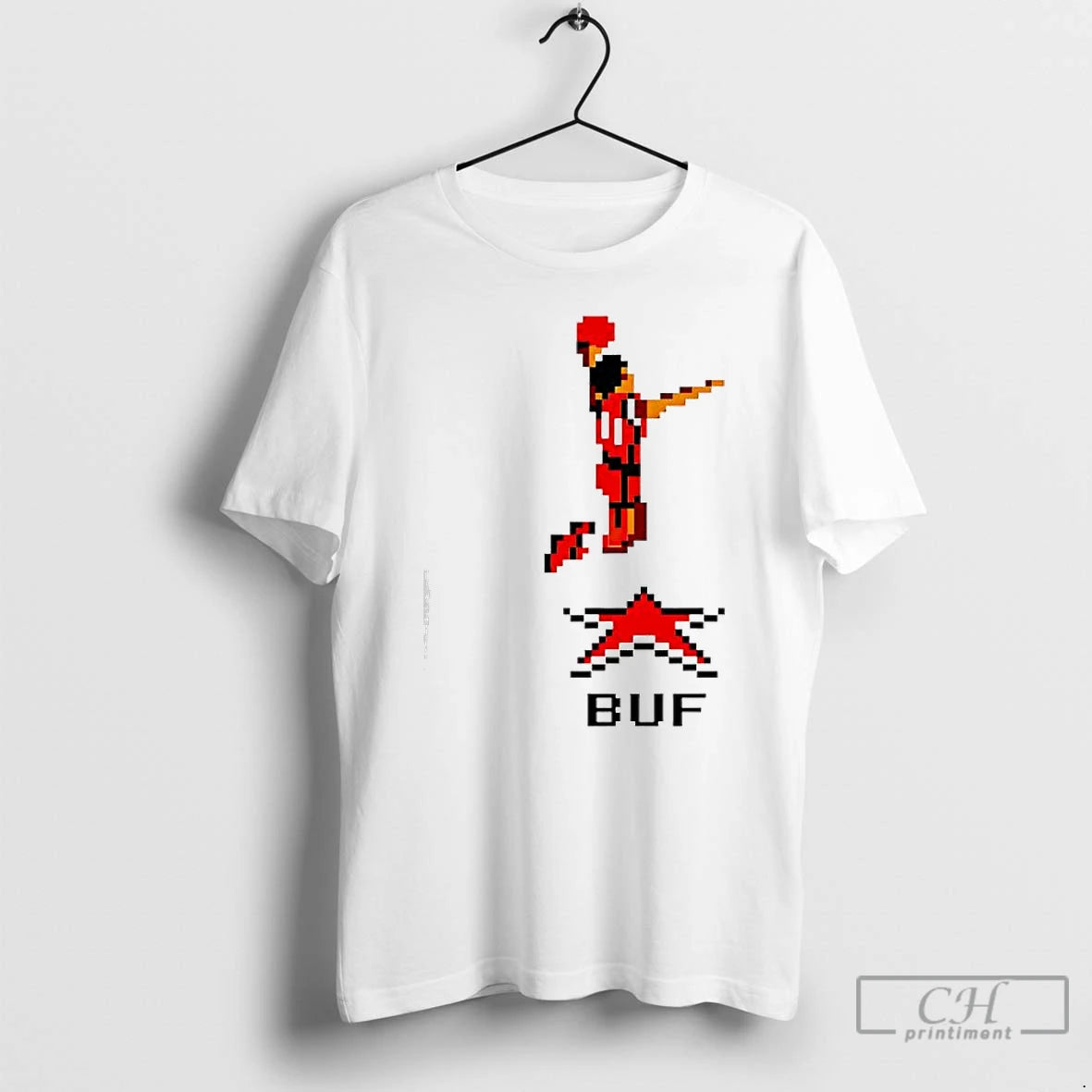 Classic New York 16 Bit Bravery Buf Player Retro T-Shirts, Hoodie, Sweatshirt | PopFlextees.com