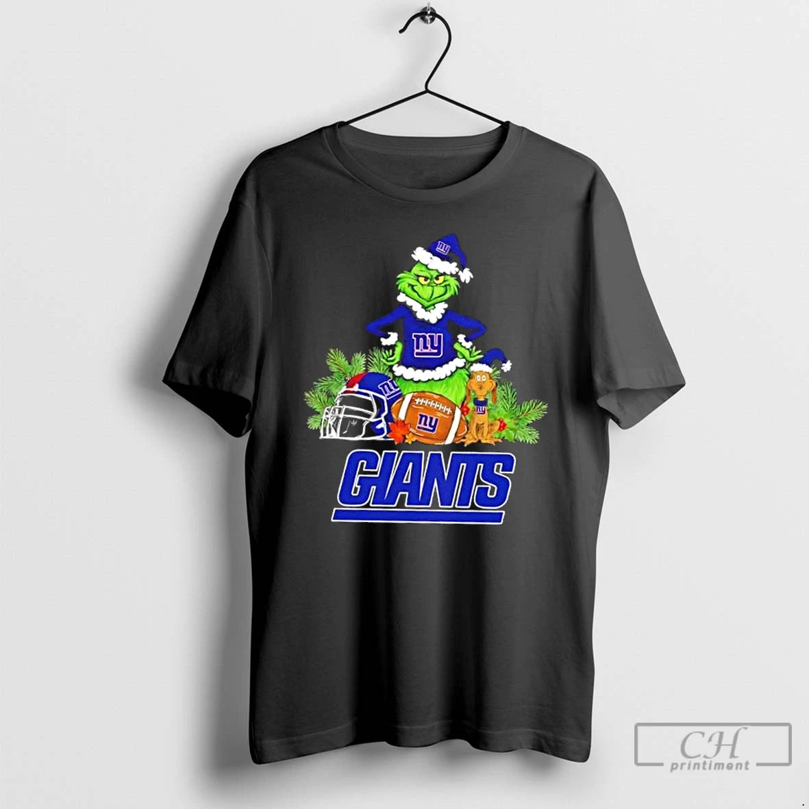 Classic New York Giants Football X Grinch Max Dog Merry T-Shirts, Hoodie, Sweatshirt