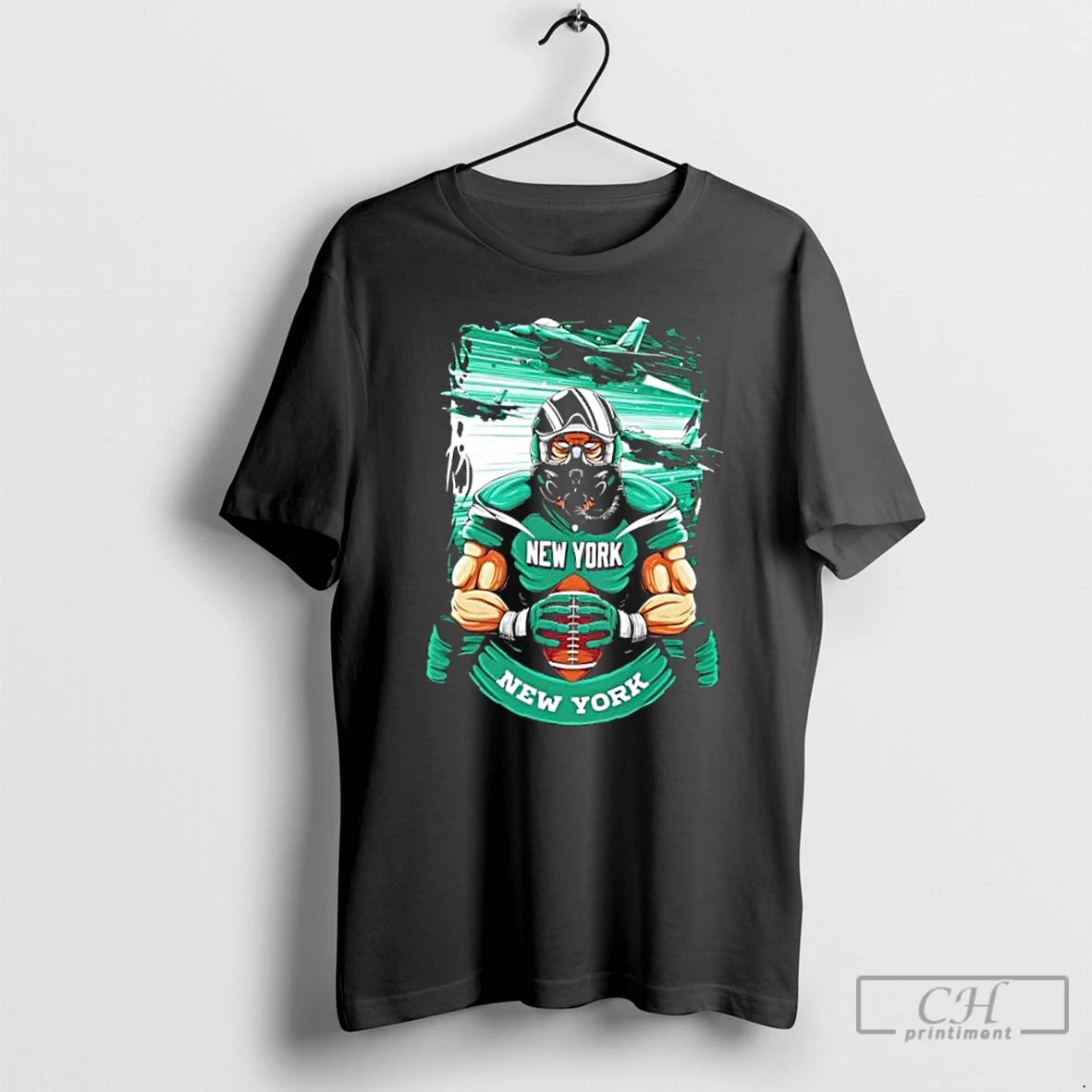 Classic New York Jets Football Mascot Hug The Ball T-Shirts, Hoodie, Sweatshirt | PopFlextees.com