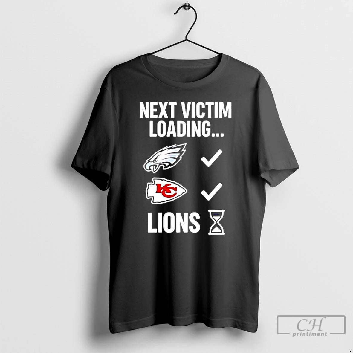 Classic Next Victim Loading Lions Hourglass T-Shirts, Hoodie, Sweatshirt | PopFlextees.com