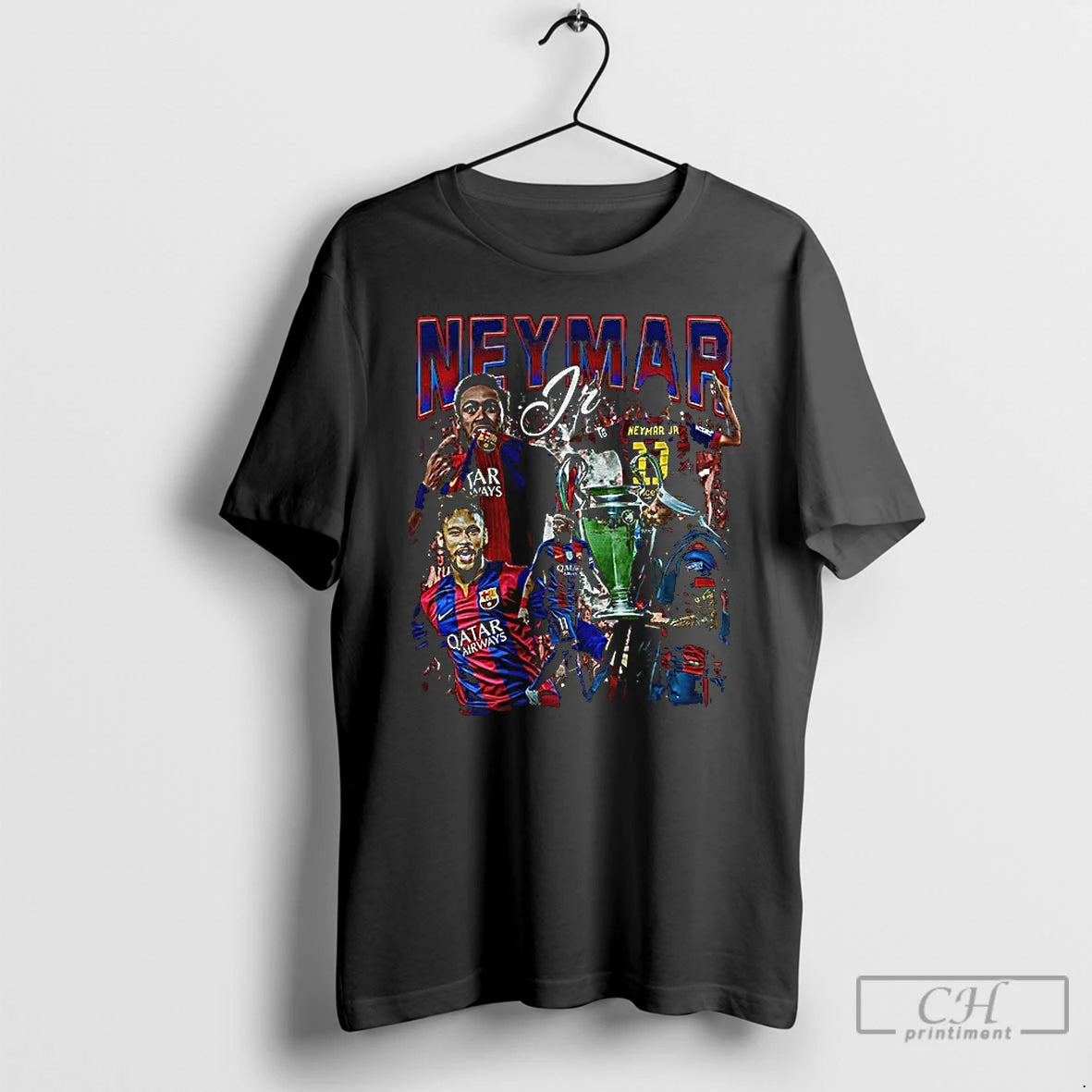 Classic Neymar Jr Barcelona Fc Graphic T-Shirts, Hoodie, Sweatshirt | PopFlextees.com
