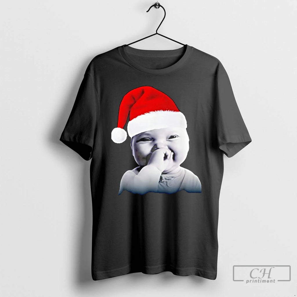 Classic Niche Baby Gen Z Meme Giggling Ai Laughing Christmas T-Shirts, Hoodie, Sweatshirt | PopFlextees.com
