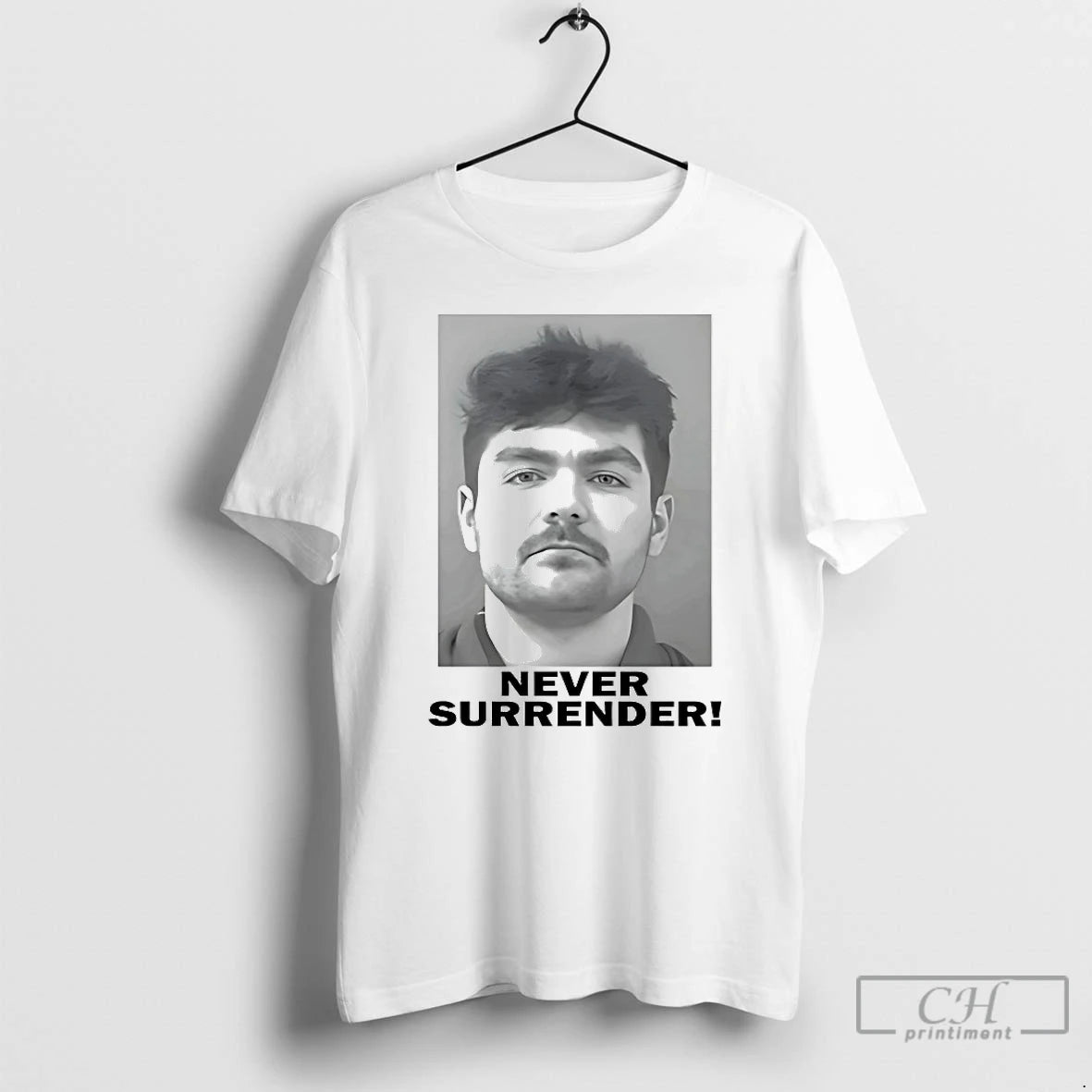 Classic Nick Fuentes Never Surrender T-Shirts, Hoodie, Sweatshirt | PopFlextees.com