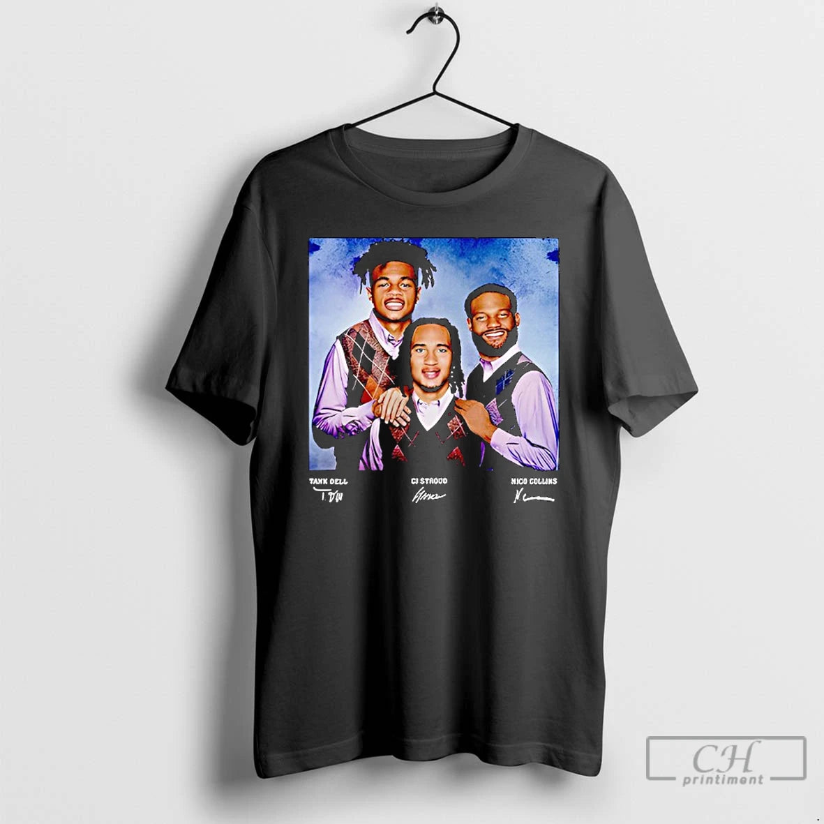 Classic Nico Collins Cj Stroud Tank Dell Step Brothers Houston Texans T-Shirts, Hoodie, Sweatshirt | PopFlextees.com