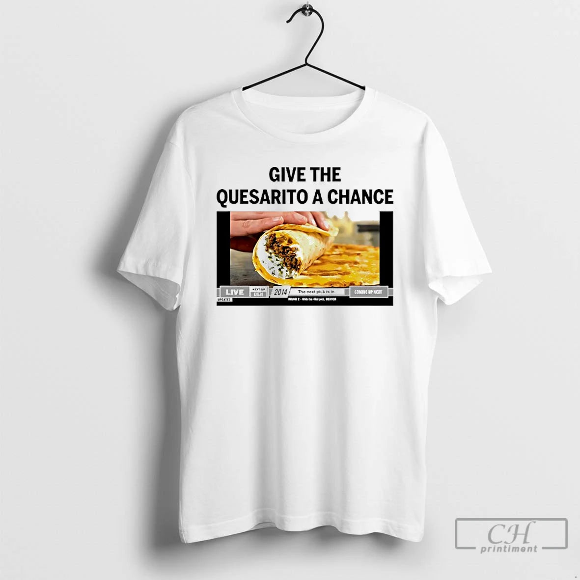 Classic Nikola Jokic Give The Quesarito A Chance Taco Bell T-Shirts, Hoodie, Sweatshirt | PopFlextees.com