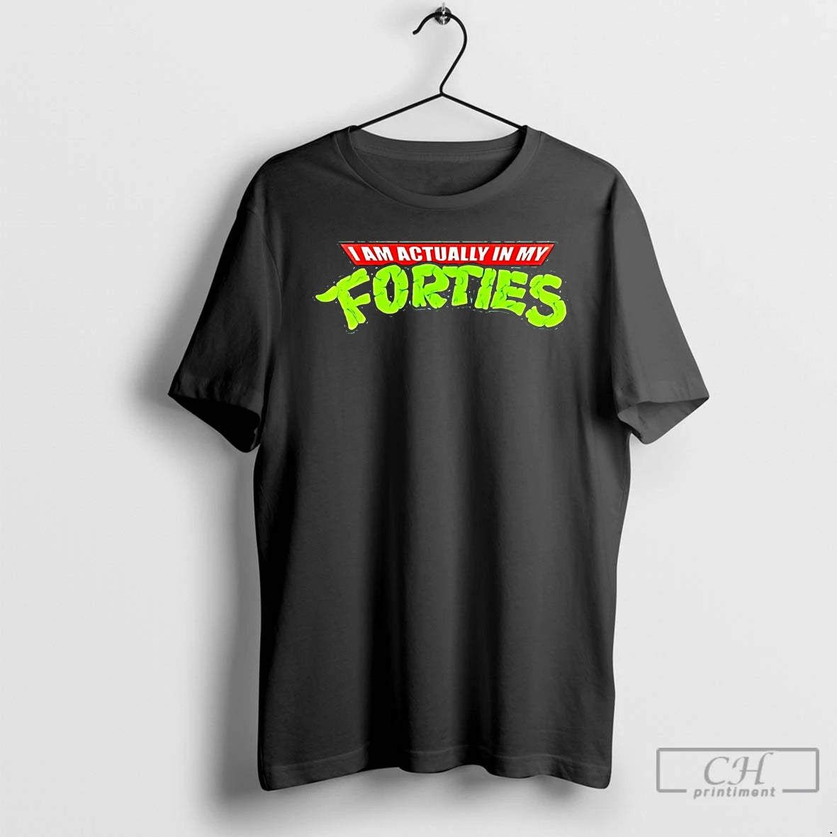 Classic Ninja Turtle I Am Actually In My Forties T-Shirts, Hoodie, Sweatshirt | PopFlextees.com