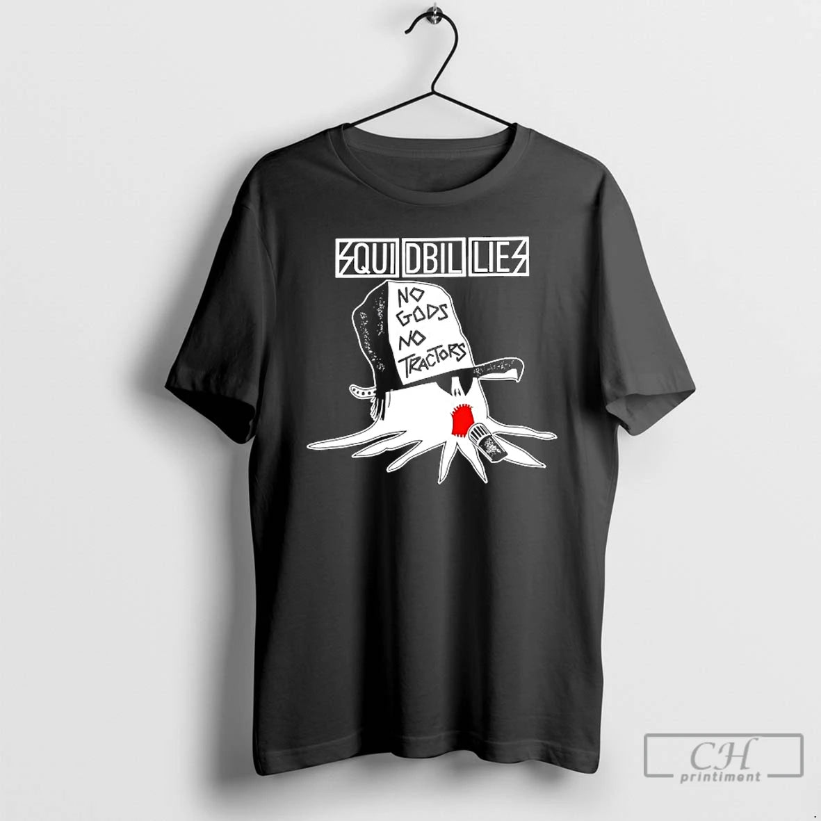 Classic No Gods No Tractors Squidbillies T-Shirts, Hoodie, Sweatshirt | PopFlextees.com
