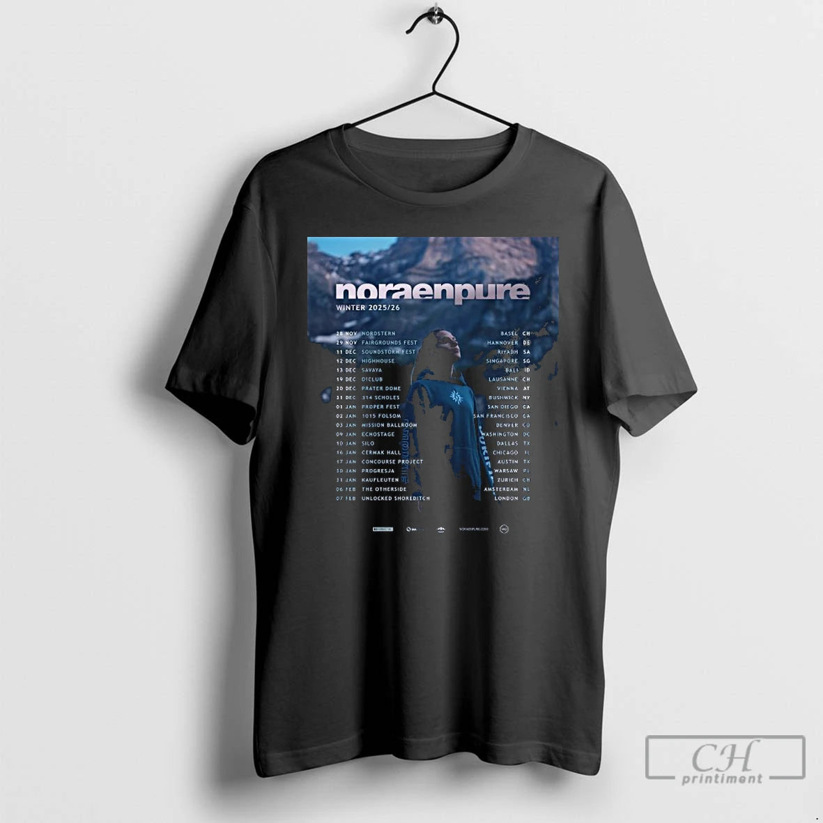 Classic Nora En Pure Winter Tour 2025 2026 T-Shirts, Hoodie, Sweatshirt | PopFlextees.com