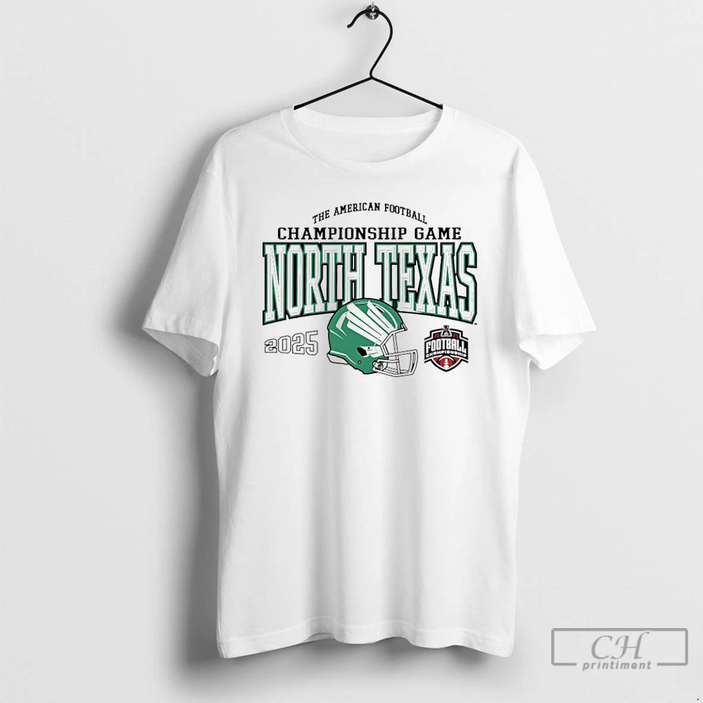 Classic North Texas Mean Green 2025 Aac Football Championship Game T-Shirts, Hoodie, Sweatshirt | PopFlextees.com