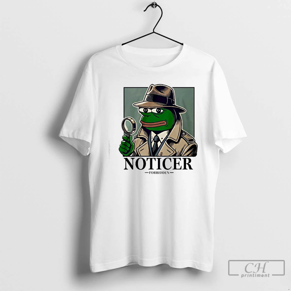 Classic Noticer Pepe Forbidden Frog T-Shirts, Hoodie, Sweatshirt | PopFlextees.com