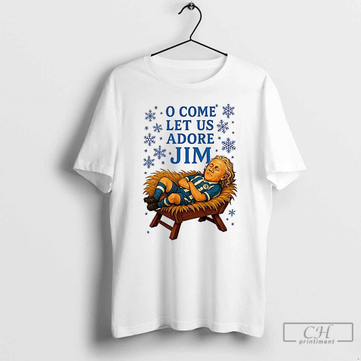 Classic O Come Let Us Adore Jim Wigan Athletic Football Christmas T-Shirts, Hoodie, Sweatshirt | PopFlextees.com