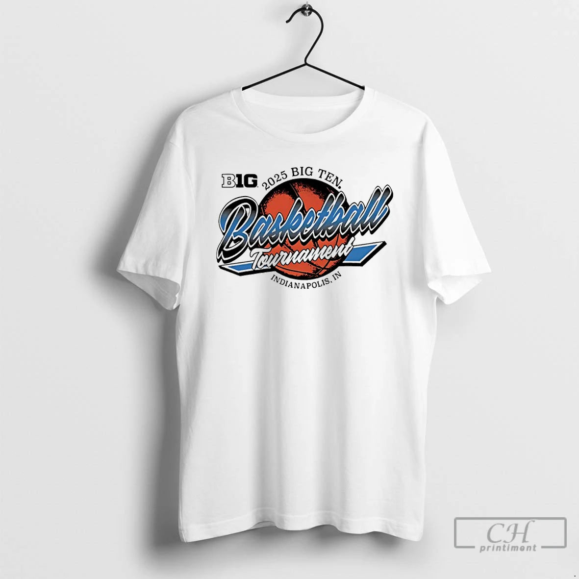 Classic Offical Big Ten Basketball Tournament Indianapolis 2025 T-Shirts, Hoodie, Sweatshirt | PopFlextees.com