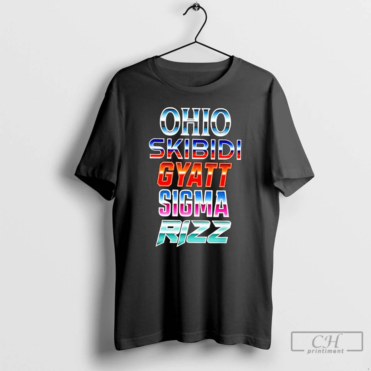 Classic Ohio Skibidi Gyatt Sigma Rizz Rainbow Stylish T-Shirts, Hoodie, Sweatshirt | PopFlextees.com