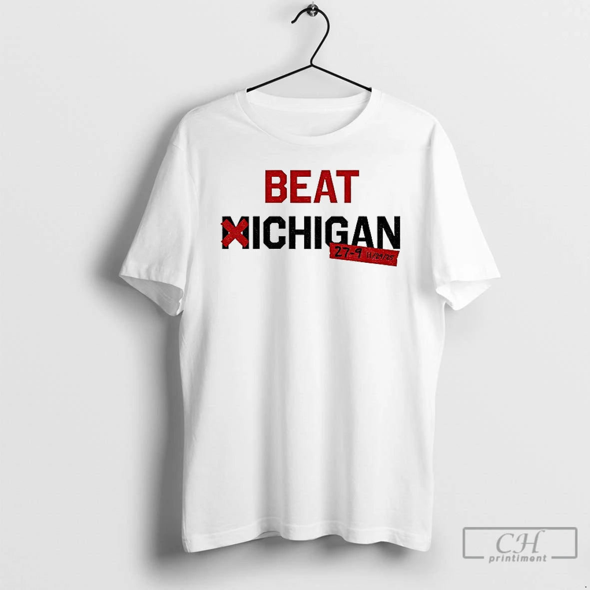 Classic Ohio State Beat Michigan 27 9 Score On 11 29 25 College Football Rivalry T-Shirts, Hoodie, Sweatshirt
