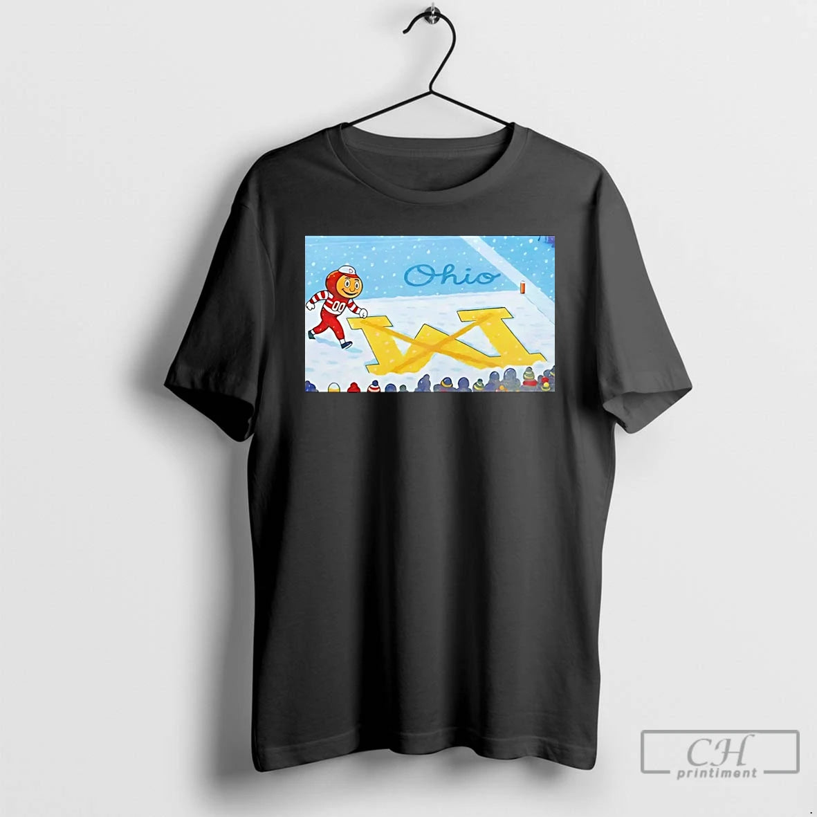 Classic Ohio State Snow Fan Football Not M Christmas T-Shirts, Hoodie, Sweatshirt | PopFlextees.com