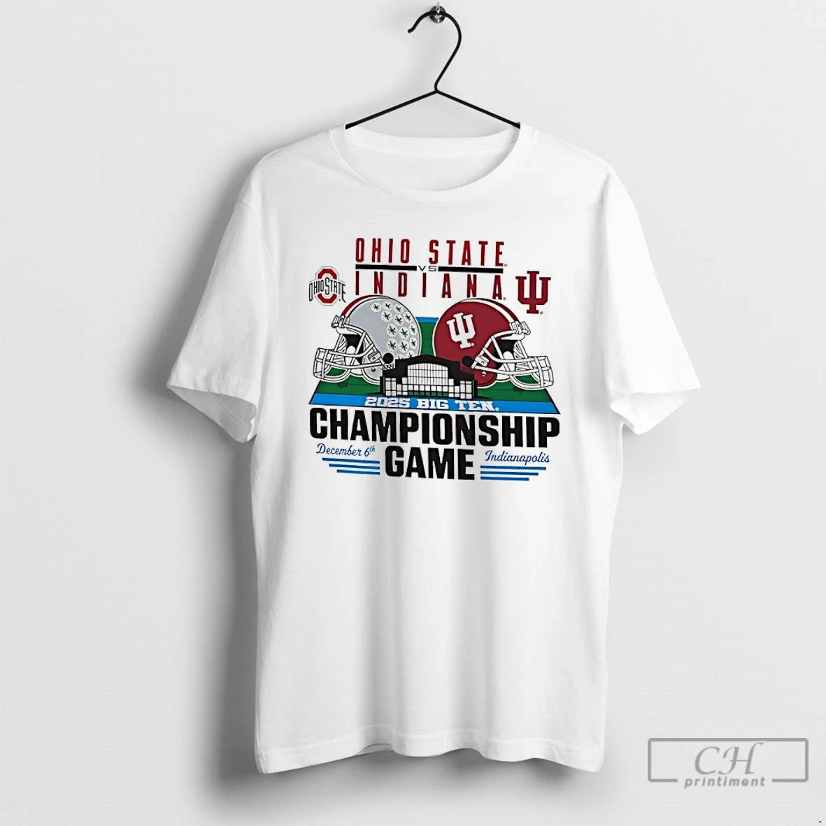 Classic Ohio State Vs Indiana Big Ten 2025 Football Championship Stadium T-Shirts, Hoodie, Sweatshirt | PopFlextees.com